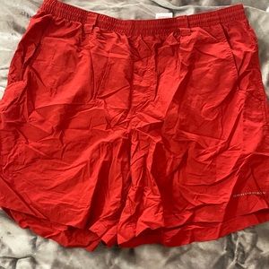 Columbia Omni Shade Orange PFG Swim Shorts L